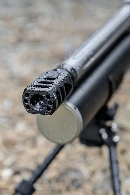 BinTac S45 One gun on stand from backside