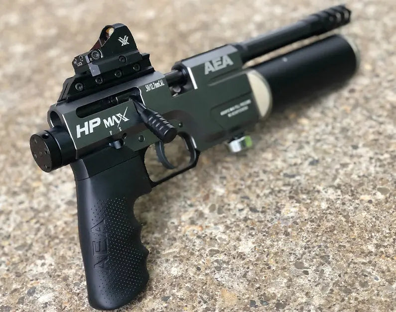 AEA HPMax M50C. Caliber .50.  5 inch PCP Air Rifle Bintac short